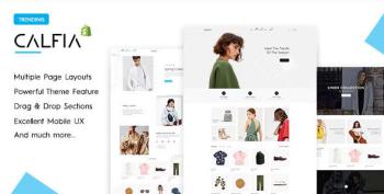 Calfia - Fashion Multipurpose Shopify Theme